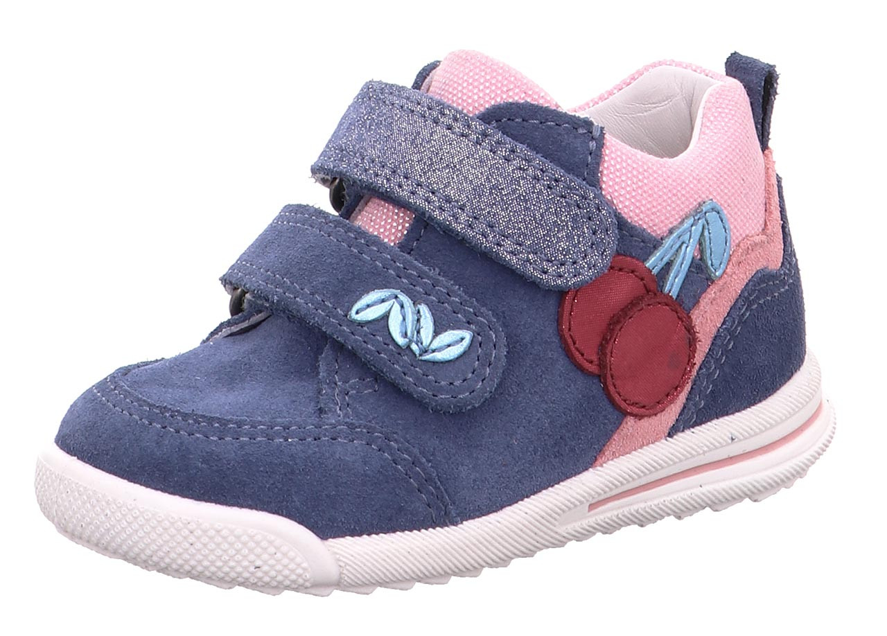 AVRILE MINI - Blau/RosaSneaker low mit Klettverschluss