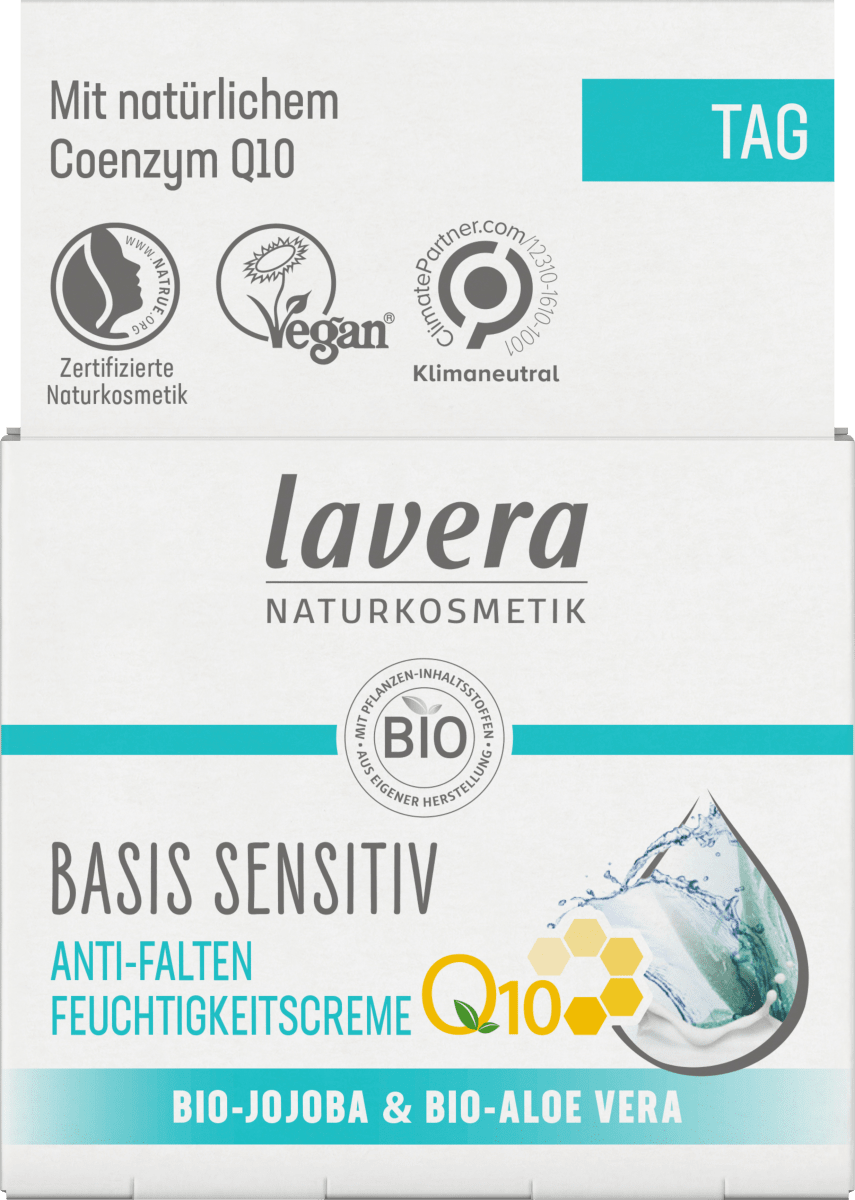 Anti Falten Gesichtscreme Q10 Basis Sensitiv, 50 ml