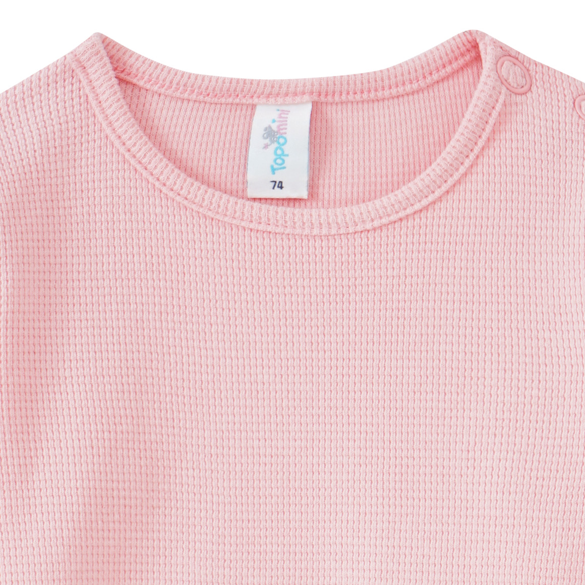 Baby Langarmshirt mit Druckknöpfen