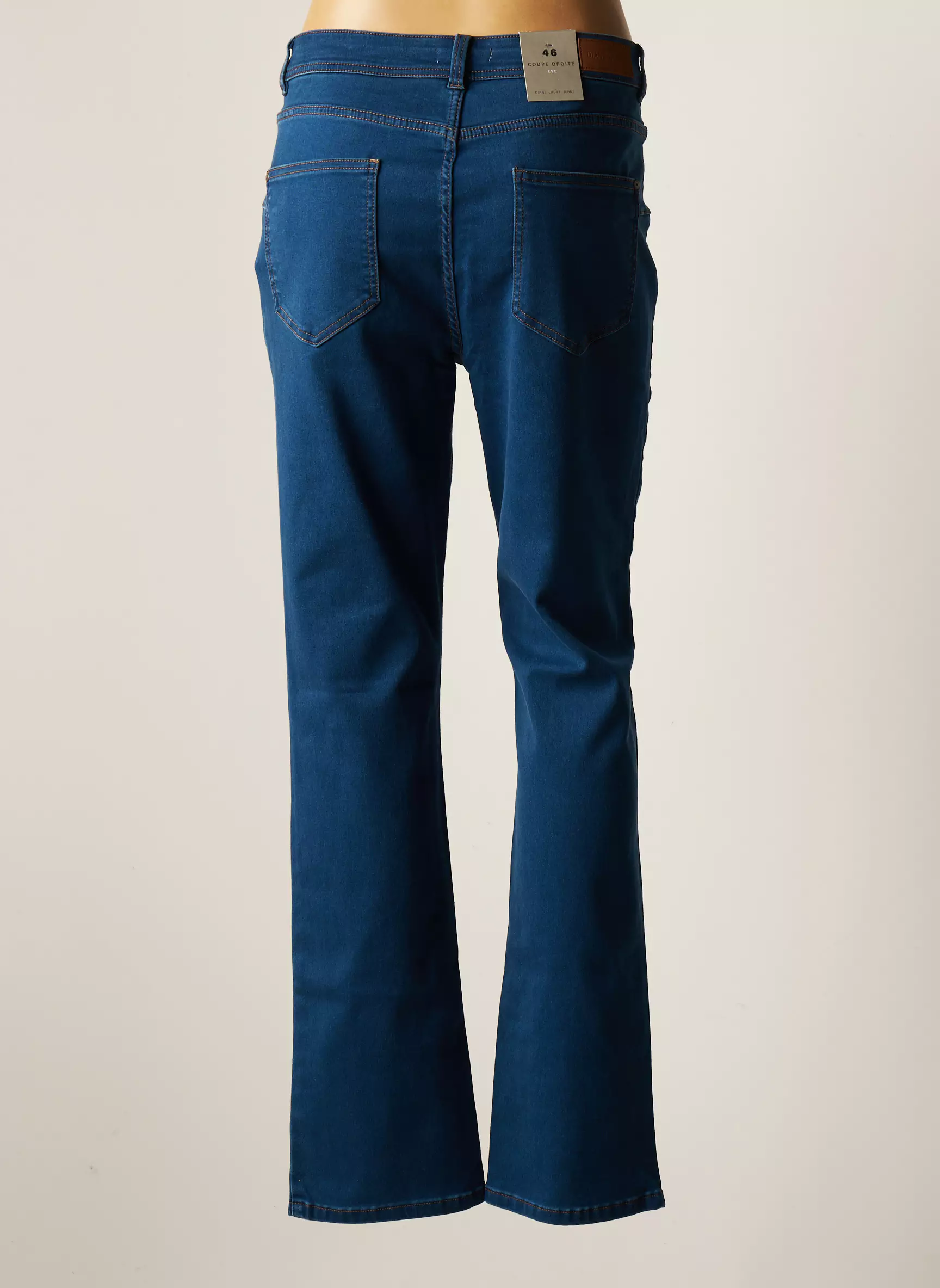 Diane Laury Pantalons Slim Femme couleur bleu