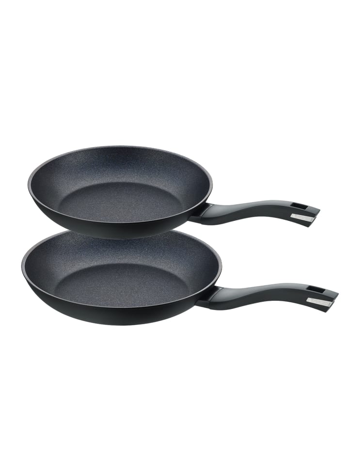 Berndes 2-tlg. Pfannenset 24 28 cm, Aluminium - Balance® Enduro in schwarz günstig kaufen onesize