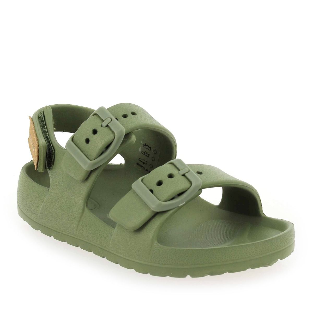 Shoopom  SURFY BUCKLES - Kaki
