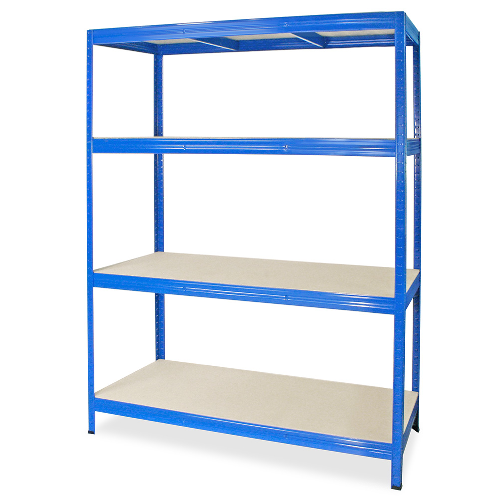 BRB Großfach-Steckregal, kunststoffbeschichtet blau