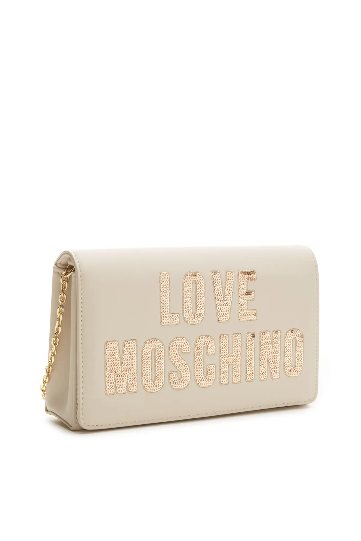 1'ASLAN  Love Moschino Avorio Damen Umhängetasche Taupe Jc4293pp0ikk111a
