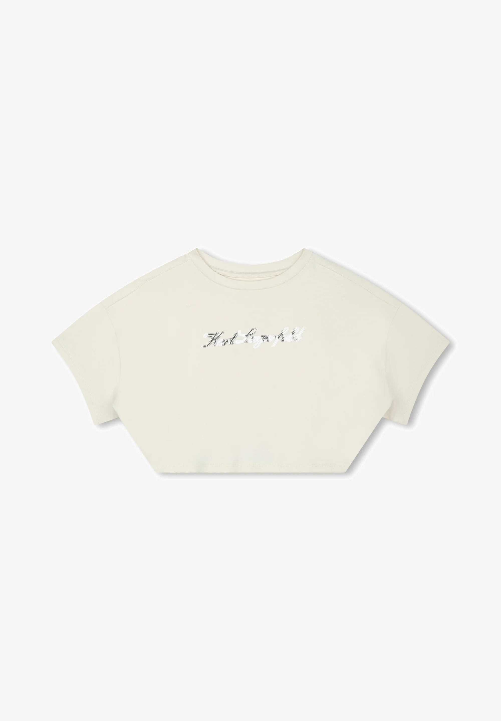 Camiseta infantil con estampado de KARL LAGERFELD