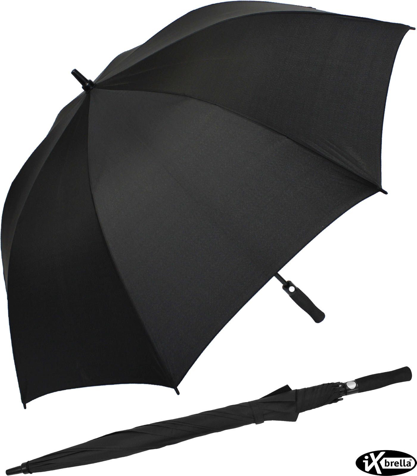 iX-brella Langregenschirm XXL Automatik Golfschirm mit Fiberglas-Gestell, extra groß, leicht und stabil