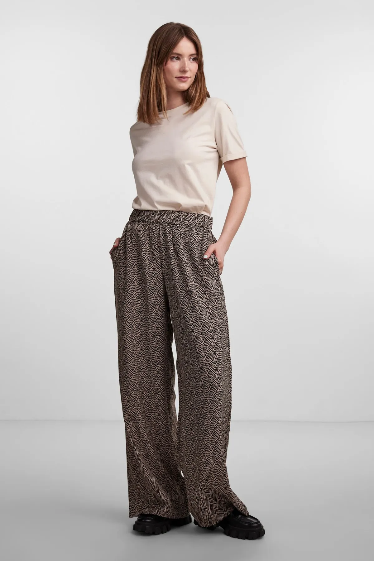 PIECES  Hose Damen/Mädchen Beige