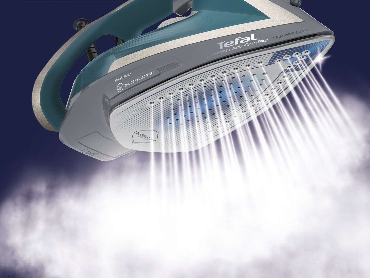 Tefal Dampfbügeleisen FV6842 Ultragliss Plus, 2800 W, 50 g/Minute kontinuierliche Dampfabgabe, 260 g/Minute Dampfstoß