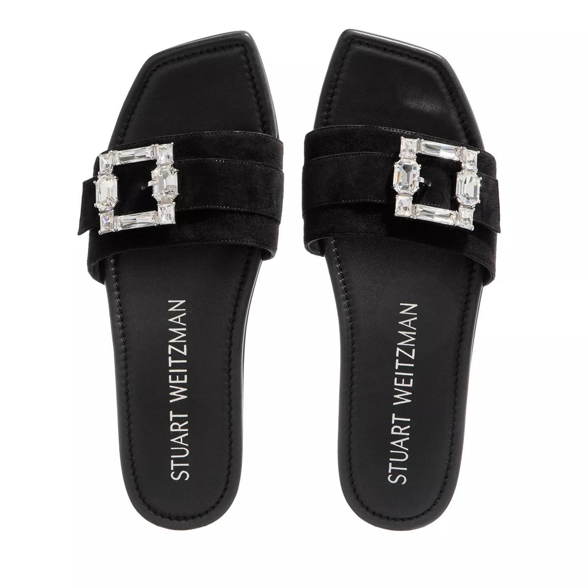 STUART WEITZMAN Pantoletten schwarz Slide
