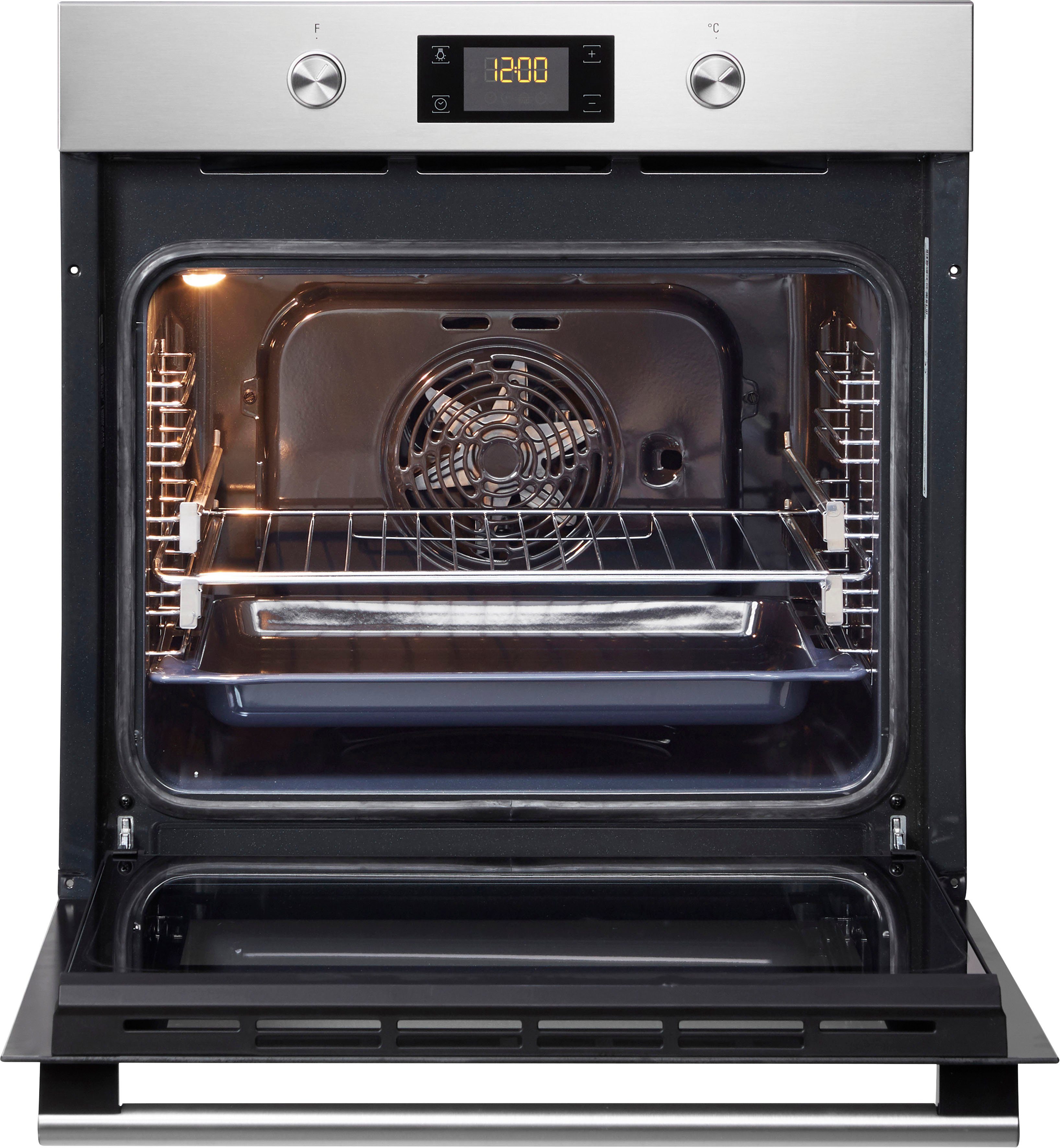 BAUKNECHT Backofen BAR2 KH8V2 IN, mit 2-fach-Teleskopauszug
