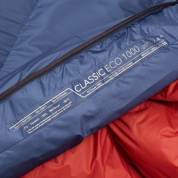 CLASSIC ECO 1000 - REGULAR - Daunenschlafsack