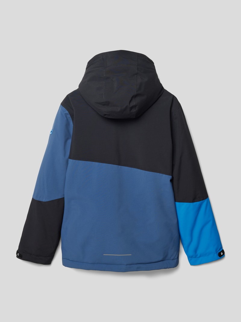 Funktionsjacke mit Brusttasche in royalblau
