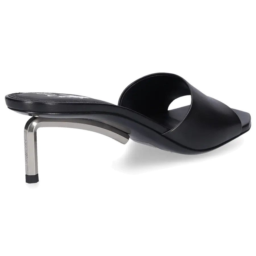 Off-White - Sandalen ALLEN Kalbsleder - schwarz