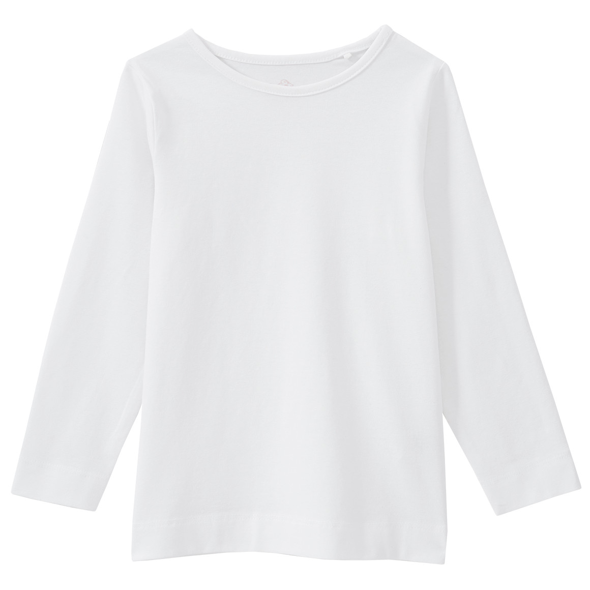 Mädchen Langarmshirt im Basic-Look