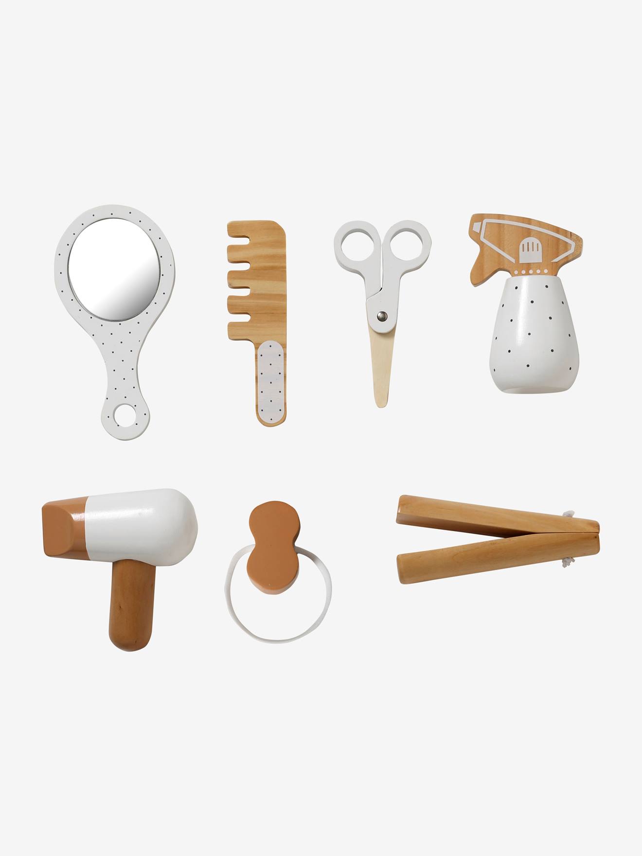 Kit du coiffeur en bois FSC® multicolore