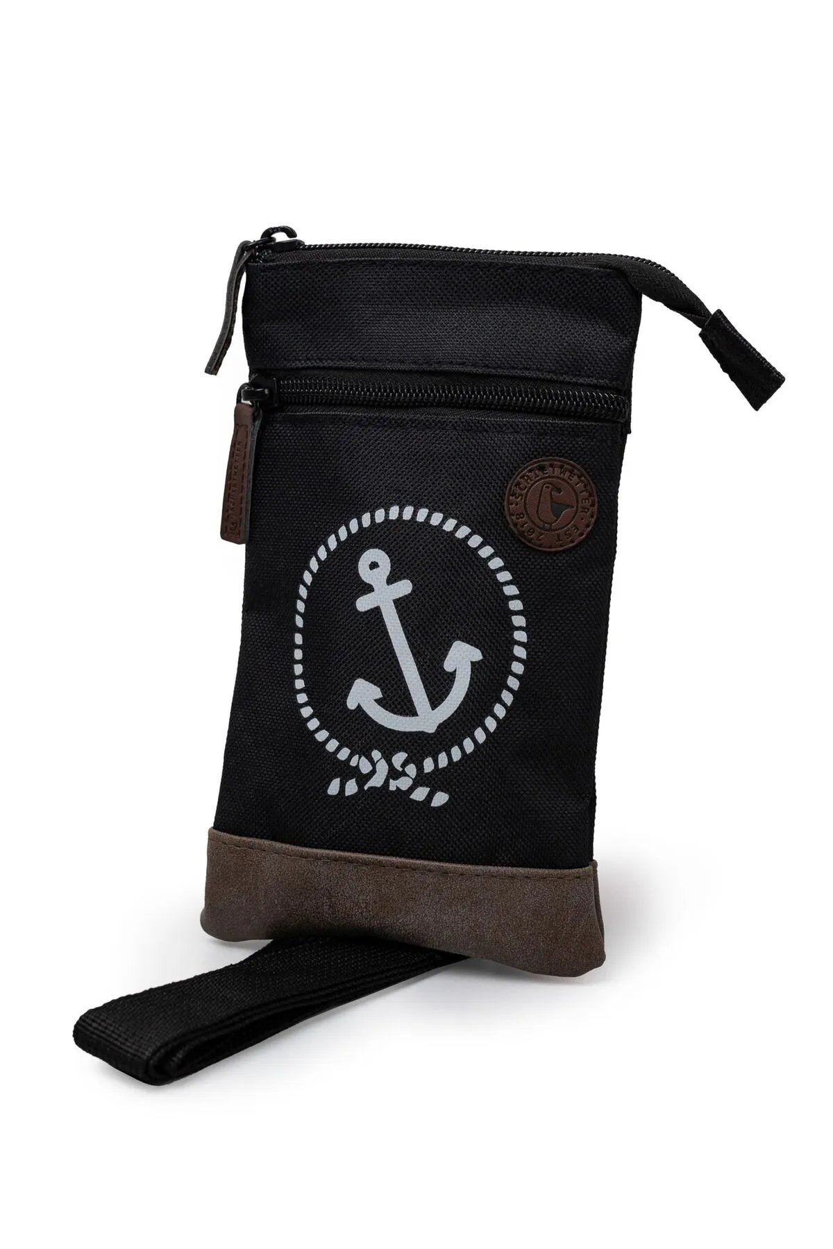 SCHIETWETTER  Messenger Bag - Schwarz - Unifarben