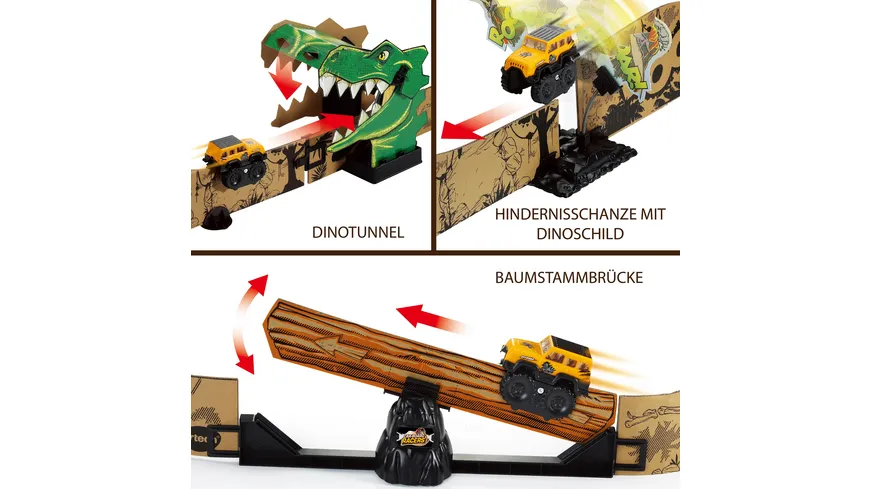 VTech - Car-Board Racers - Dino-Adventure Set