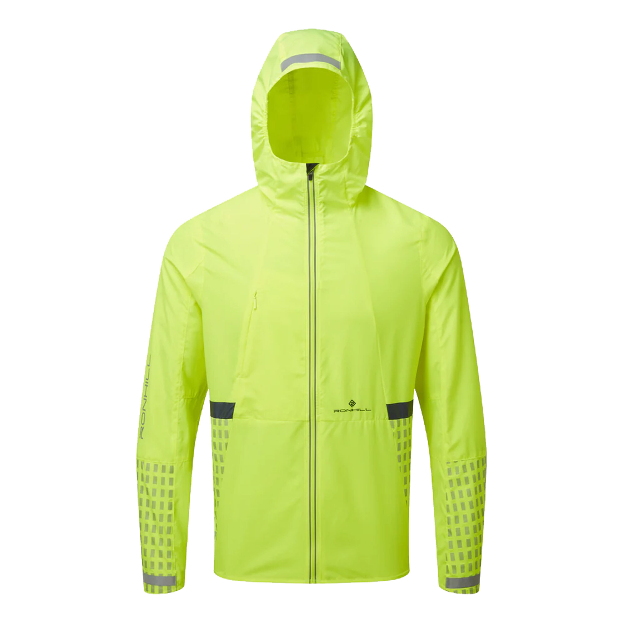 Tech Afterhours Laufjacke Herren - Neongelb
