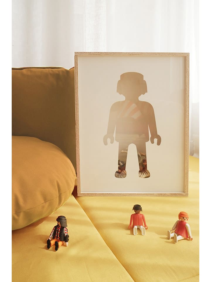 Playmobil Aufbewahrungsbox in Weiß/ Hellbraun - (B)30 x (H)40 cm günstig kaufen onesize