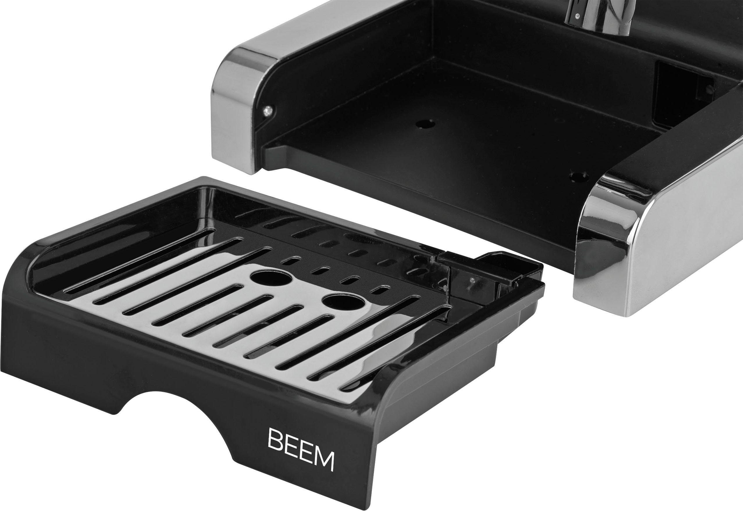 BEEM Siebträgermaschine Espresso-Perfect, Permanentfilter, inkl. Kaffeekapsel Einsatz