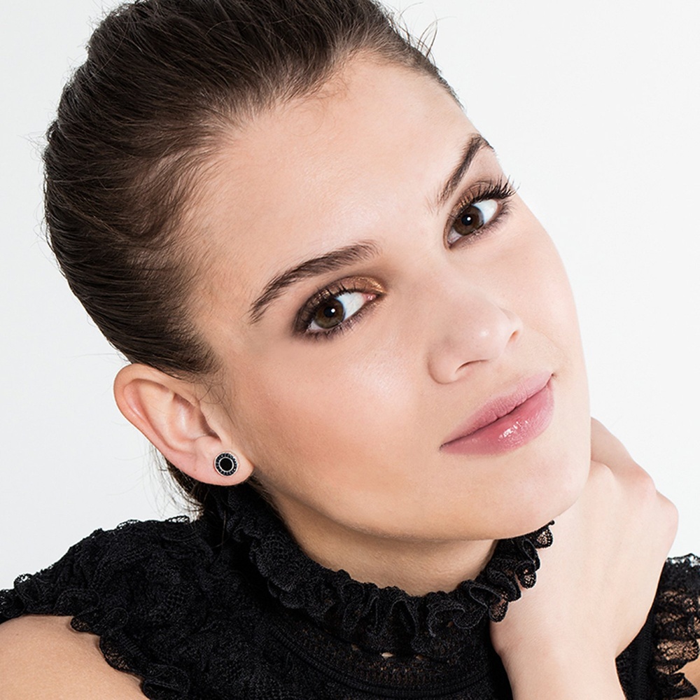 Thomas Sabo Boucles d'oreilles à fermoir à poussette 925 Argent Boucles d'oreilles