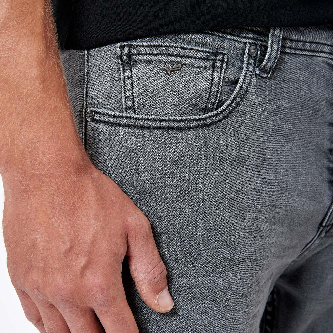 DATTT  Jean gris straight Homme