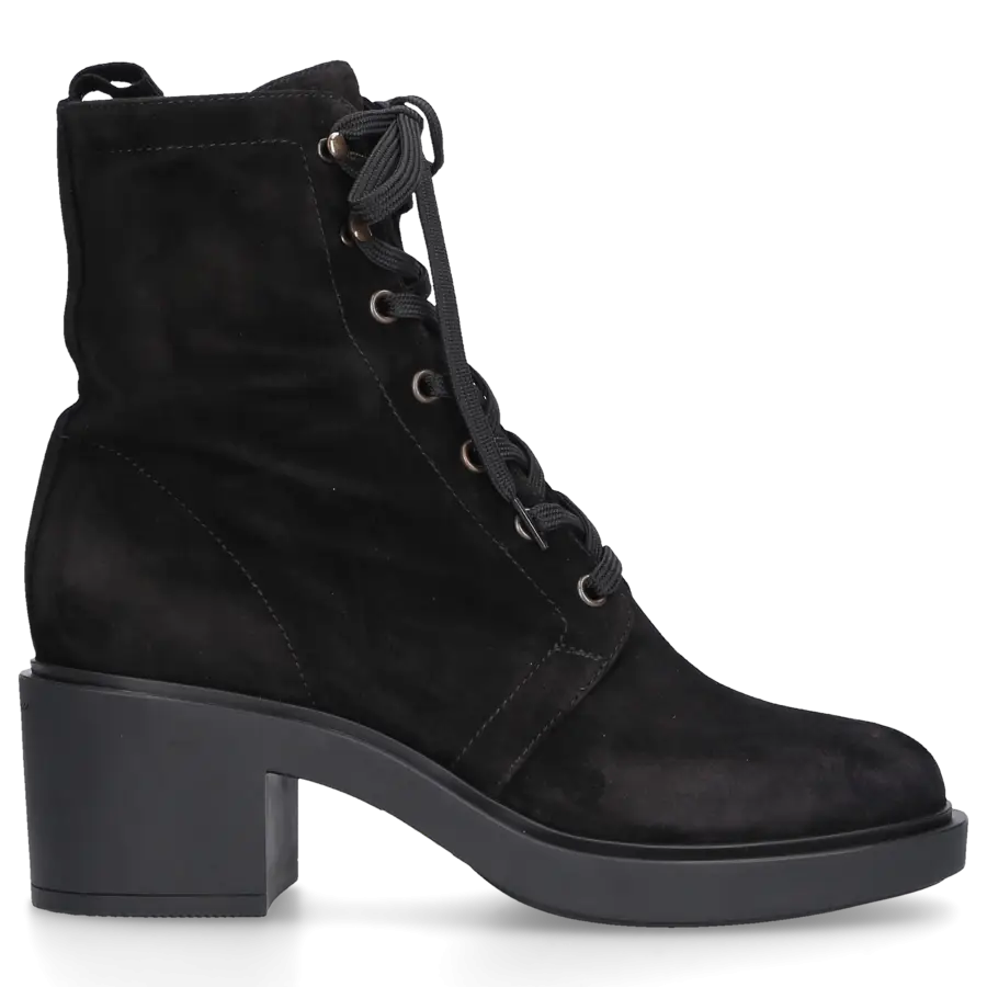 Gianvito Rossi - Stiefeletten FOSTER Veloursleder - schwarz