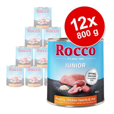 Sparpaket Rocco Junior 12 x 800 g