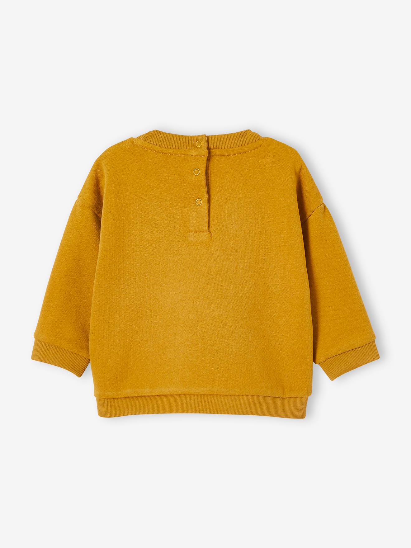 Sweat bébé en molleton personnalisable bronze