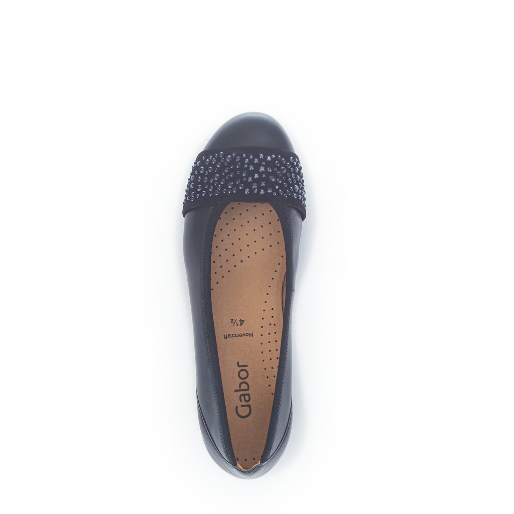 Gabor fashion Sportliche Ballerina blau