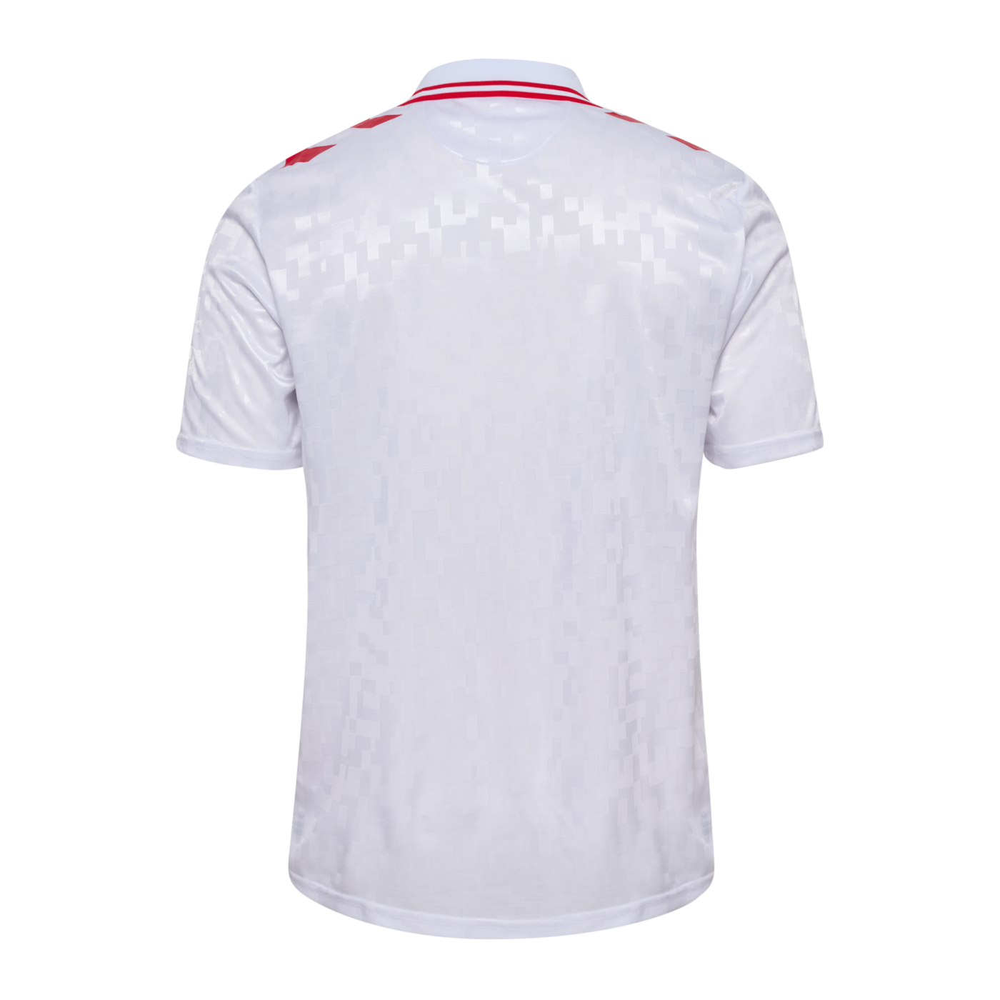 Hummel Dänemark Trikot Away EM 2024 Weiss F9001
