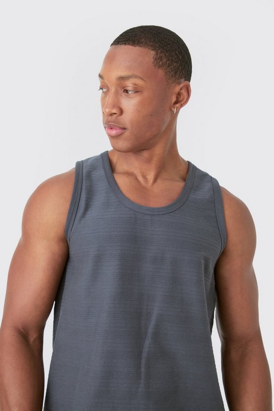 Gestreiftes Jacquard-Tanktop