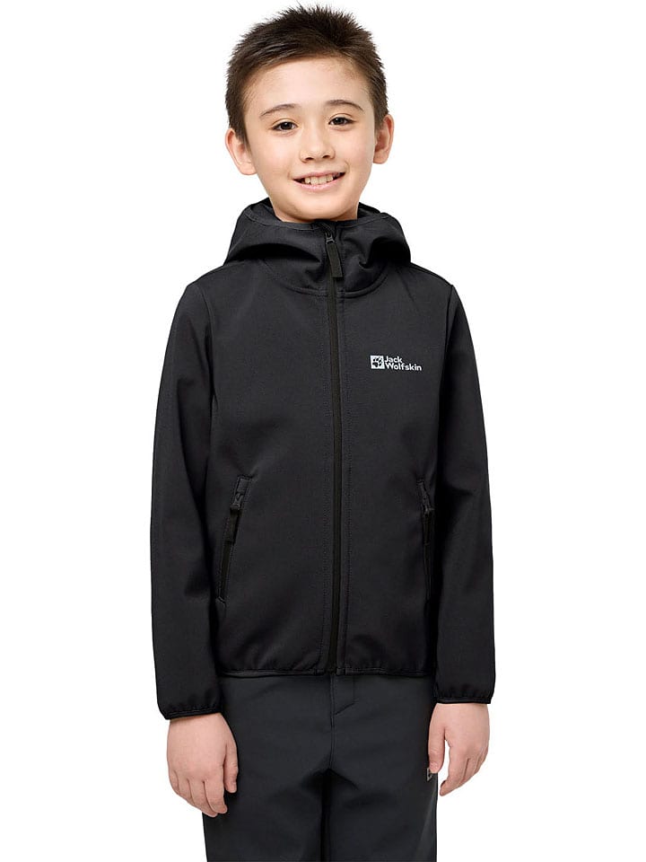 Jack Wolfskin Übergangsjacke in Schwarz günstig kaufen