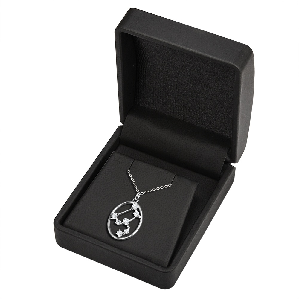 Trilani Collier en argent Argent sterling Oxyde de zirconium (CZ) en Argent collier