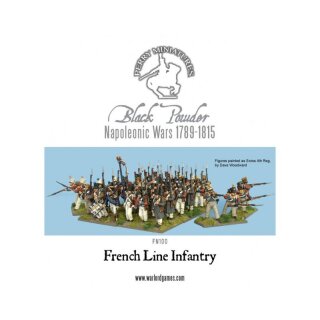 Napoleonic Wars: French Line Infantry plastic (1812-1815) [42]