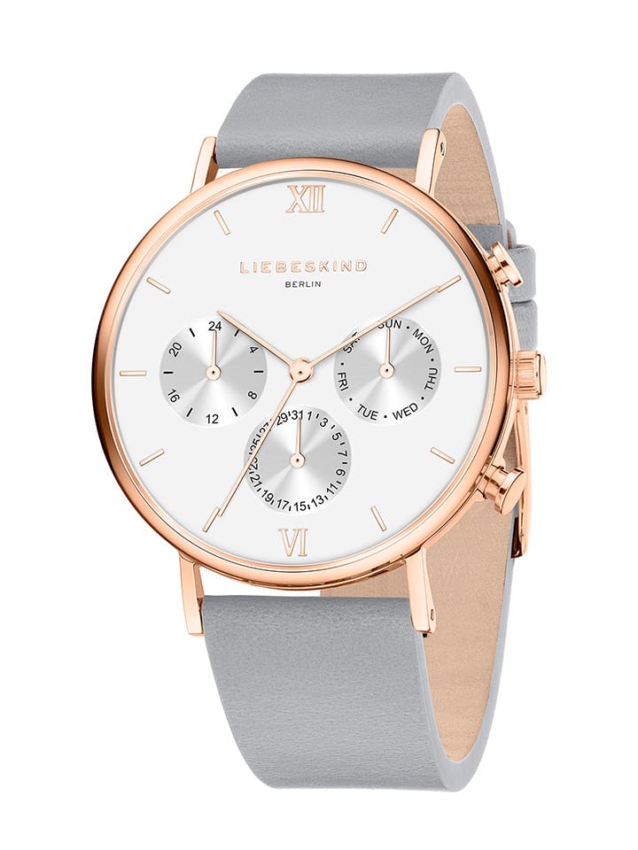 Liebeskind Chronograph in Grau/ Roségold/ Weiß günstig kaufen onesize
