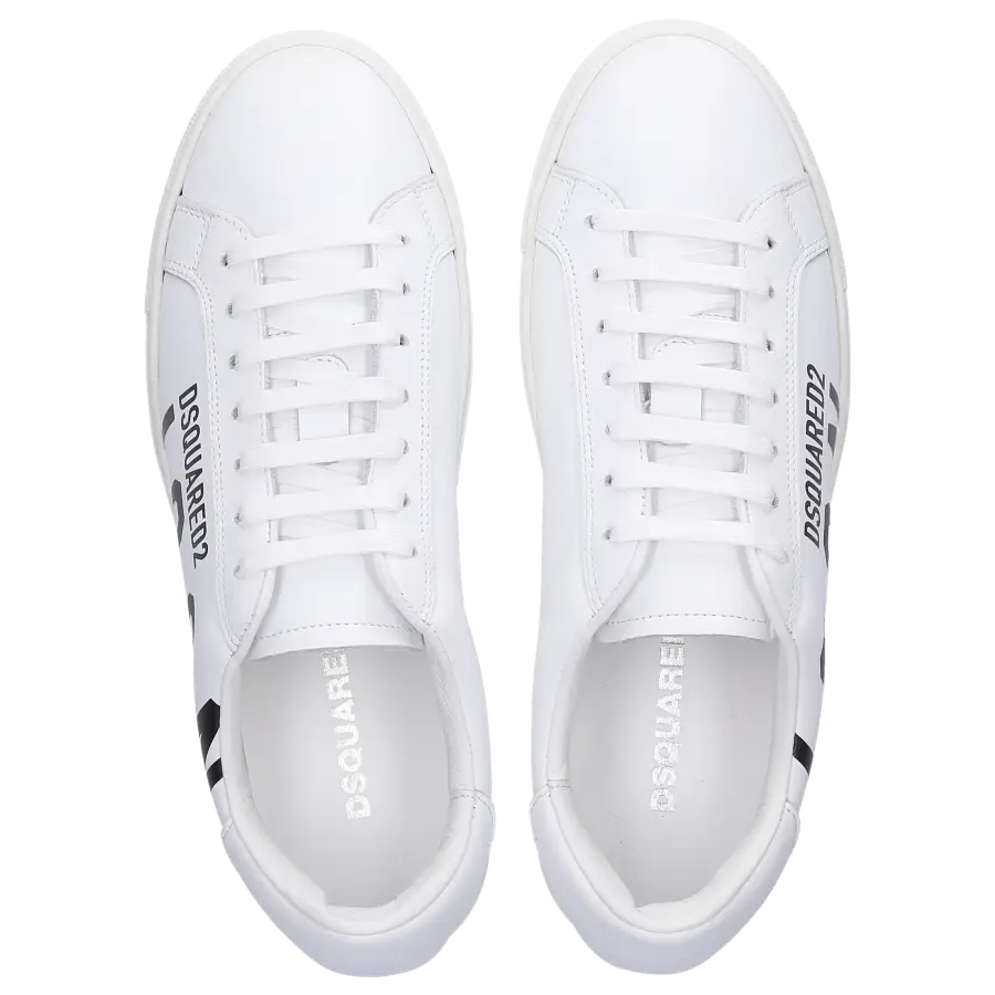 Dsquared2 - Sneaker low NEW TENNIS Kalbsleder - weiß