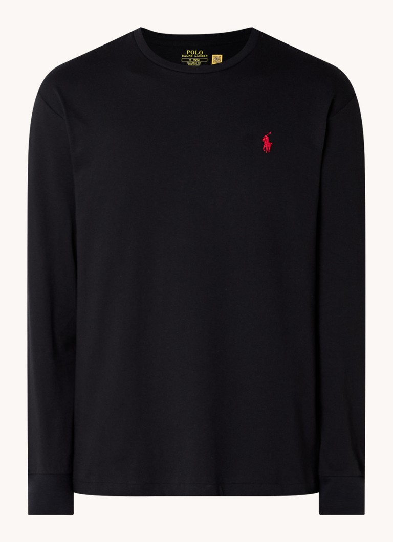 Ralph Lauren long-sleeved shirt with logo embroidery