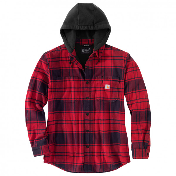 Carhartt - Flannel Fleece Lined Hooded Shirt Jacket - Hemd