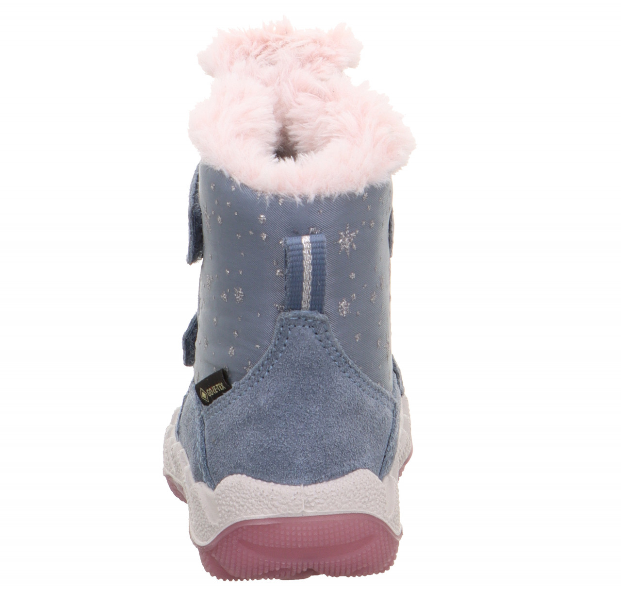 ICEBIRD - Blau/Rosa Boots mit Klettverschluss