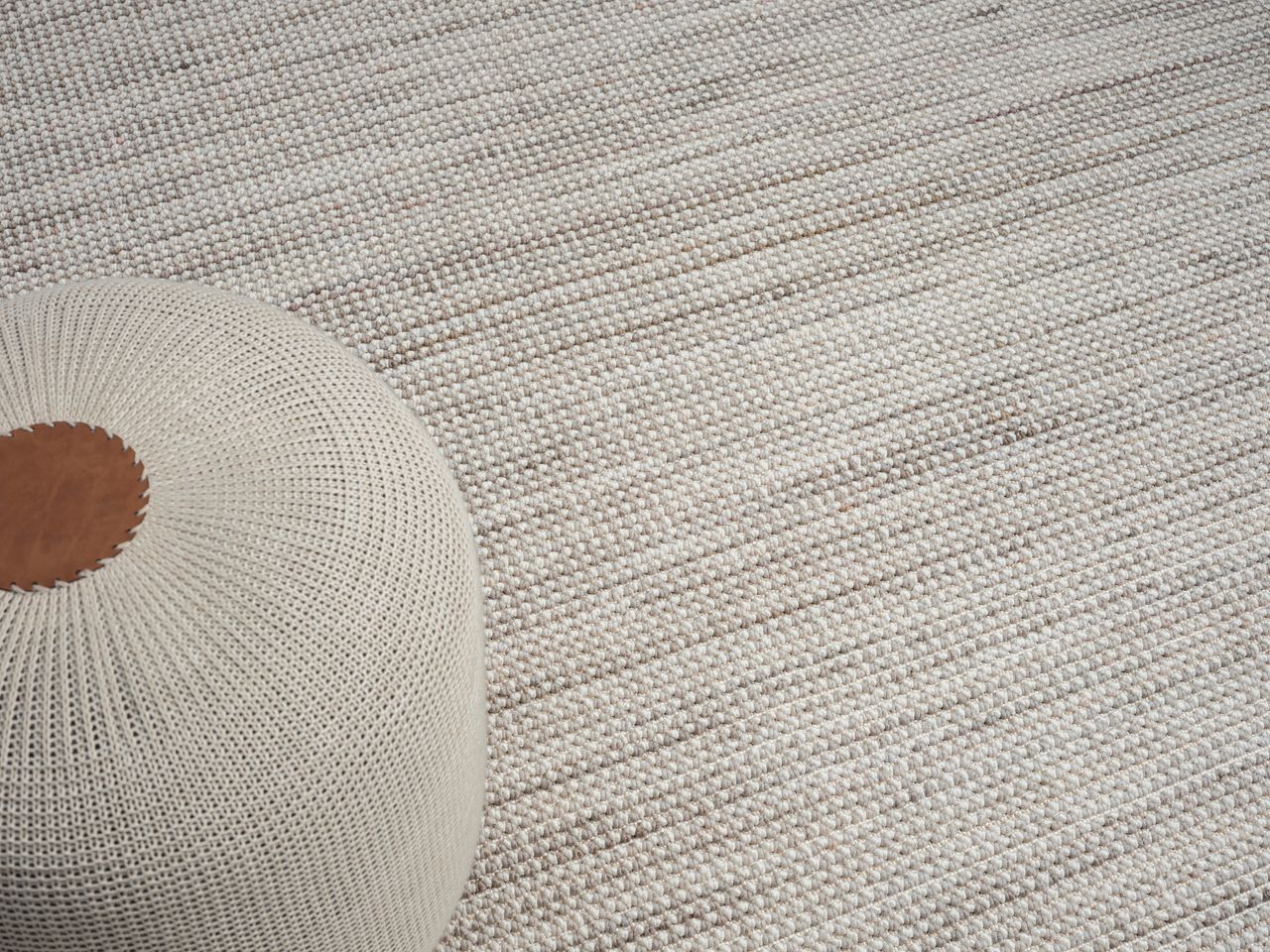 MyFlair Teppich Lucile, 200cm x 290cm, Farbe Weiß, rechteckig, Florhöhe 7mm