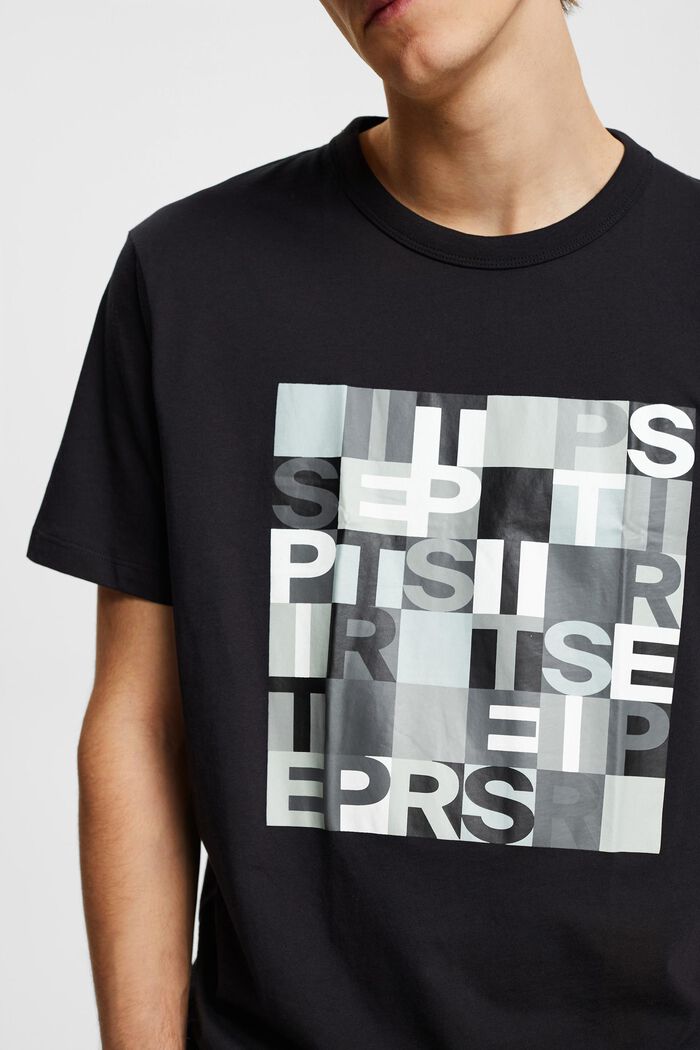 T-Shirt mit Logo-Print, Bio-Baumwolle