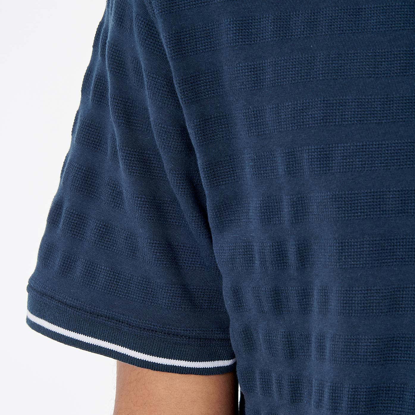 TURN   Polo bleu marine homme 100% coton
