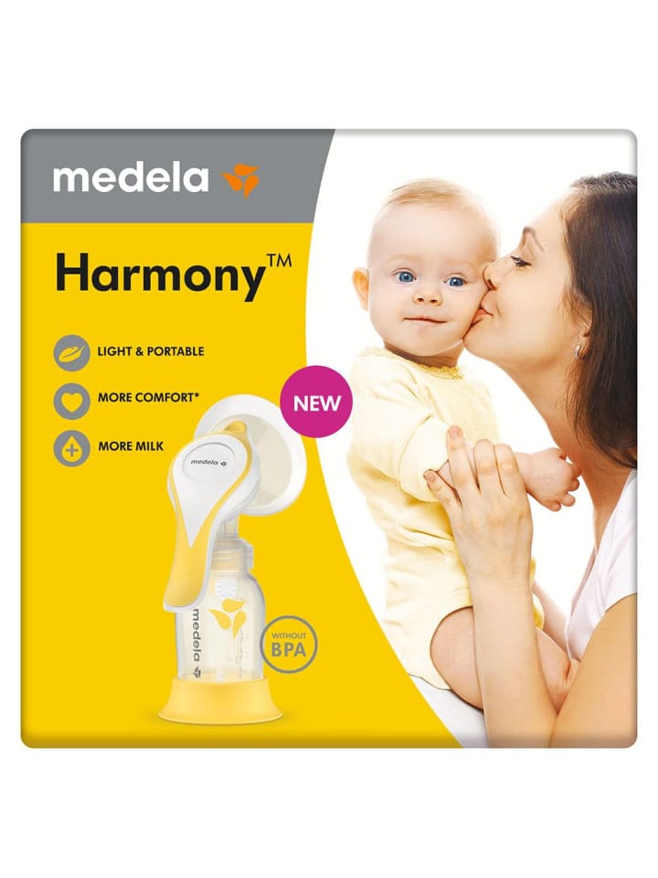 Medela Hand-Milchpumpe Harmony Flex in gelb günstig kaufen onesize
