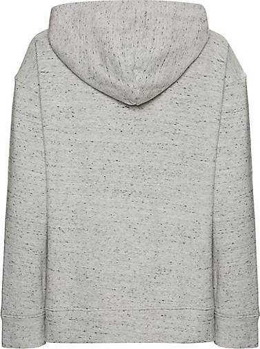 TOMMY HILFIGER Damen Sweatshirt RELAXED TEXT FLOCK PRINT HOODIE