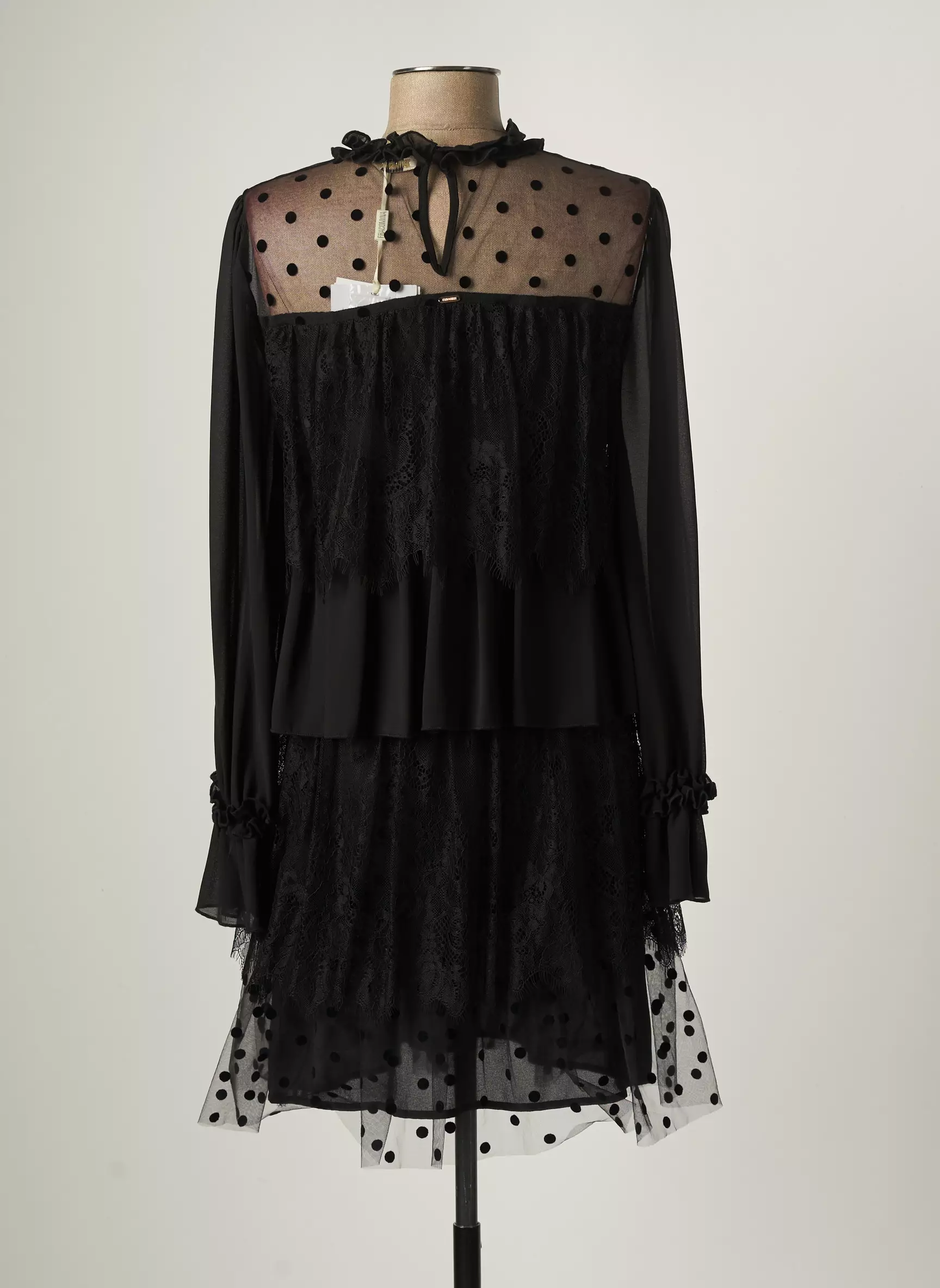 Fracomina Robes Courtes Femme couleur noir