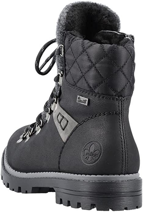 RIEKER Winterstiefel schwarz