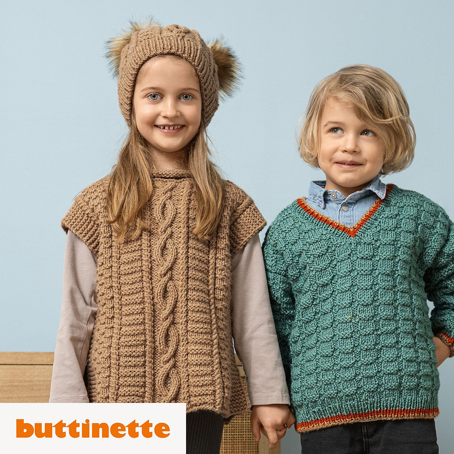 Strickanleitung – Mädchenpullunder aus Woll Butt Heidi