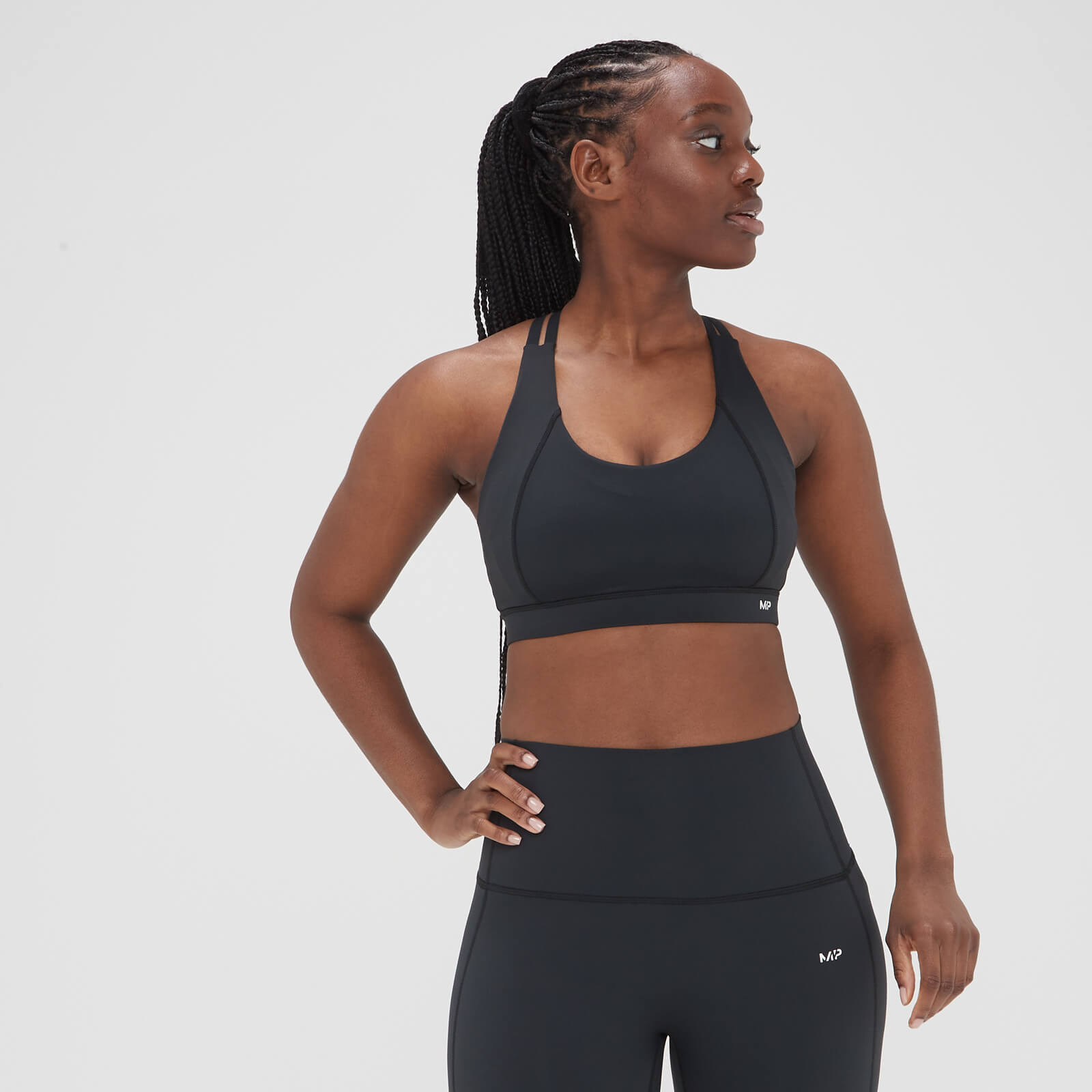 Brassière de sport MP Adapt pour femmes – Noir