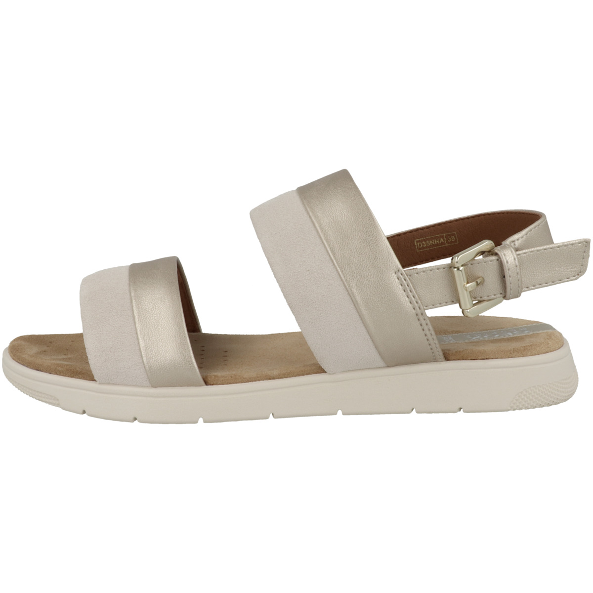 Geox D Dandra A Sandale hellgrau